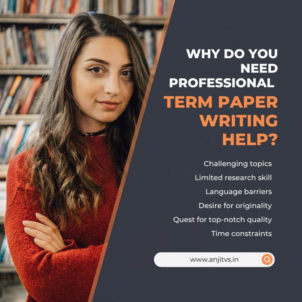 Get professional term paper help for better scores