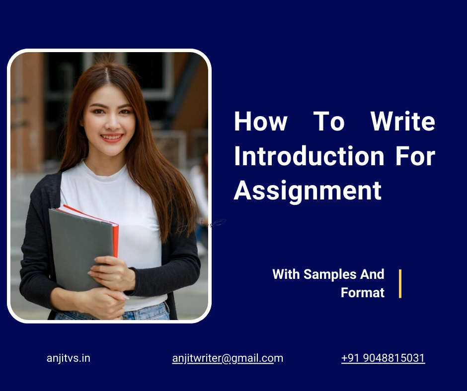 how to write introduction for assignment