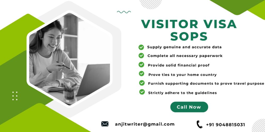SOP for Visitor Visa