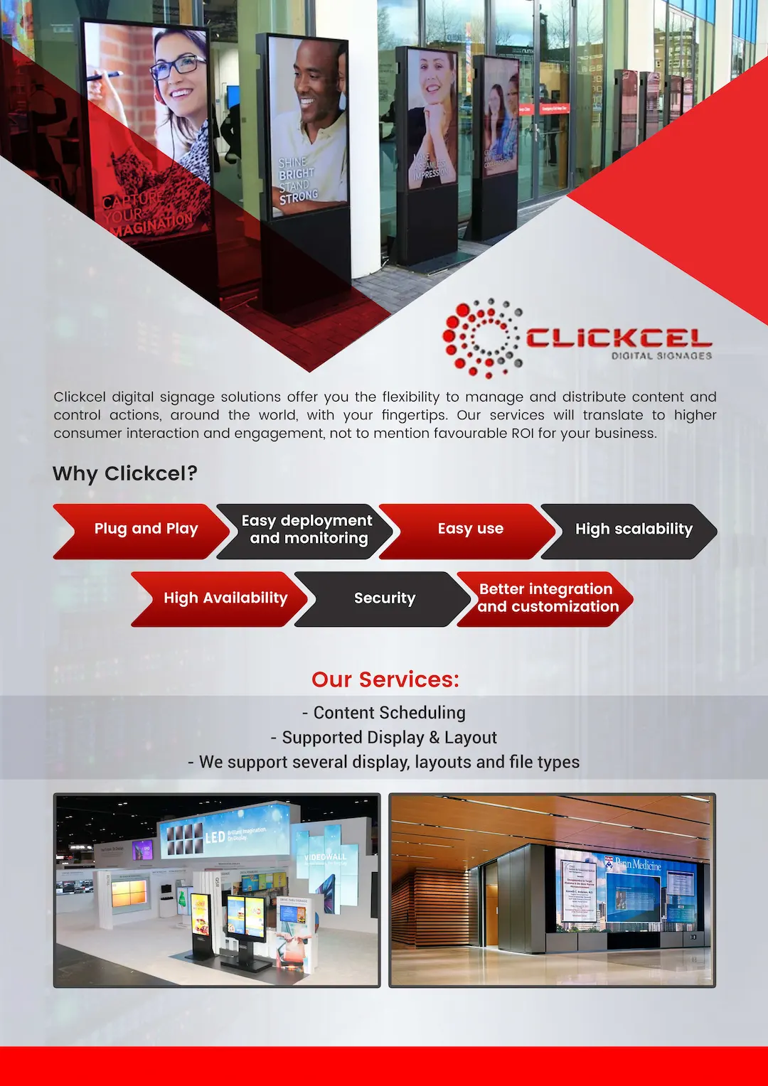 business profile sample