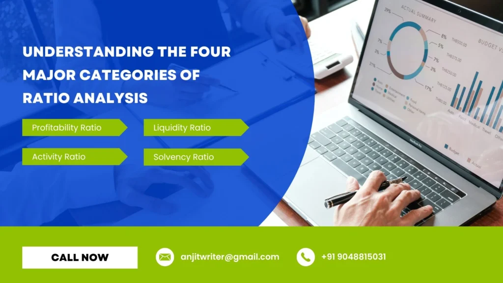 Understand the categories of ratio analysis assignment