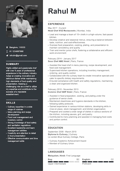 Rahul M Chef page 0001