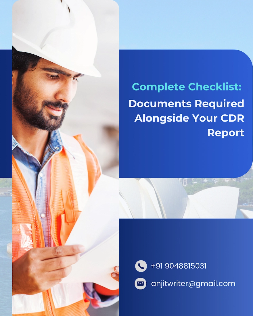 CDR sample for mechanical engineers