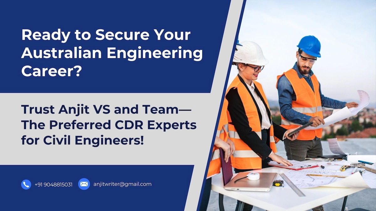 CDR writing services for civil engineers