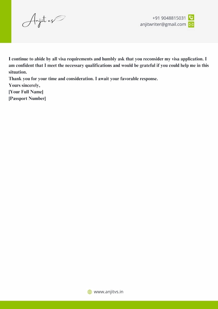 justification letter1