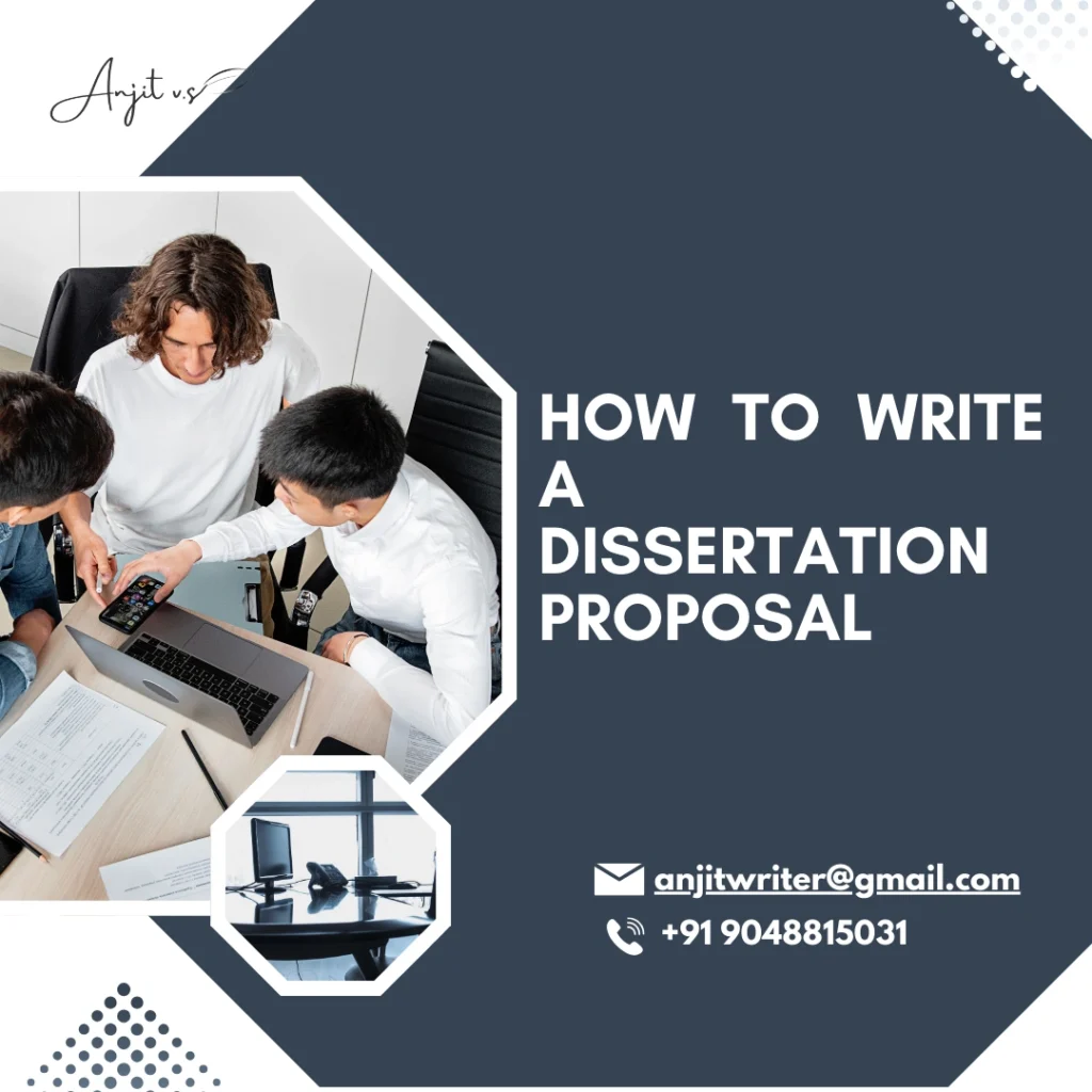 how to write a dissertation proposal