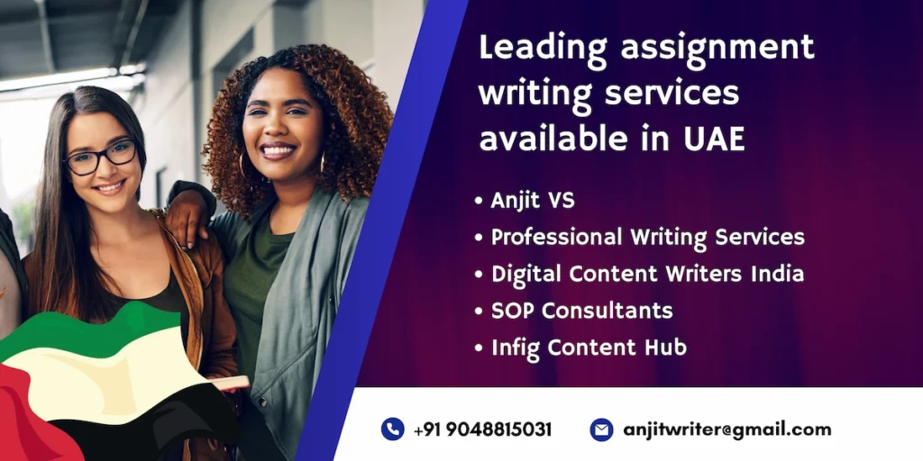 top 5 assignment writing companies in UAE
