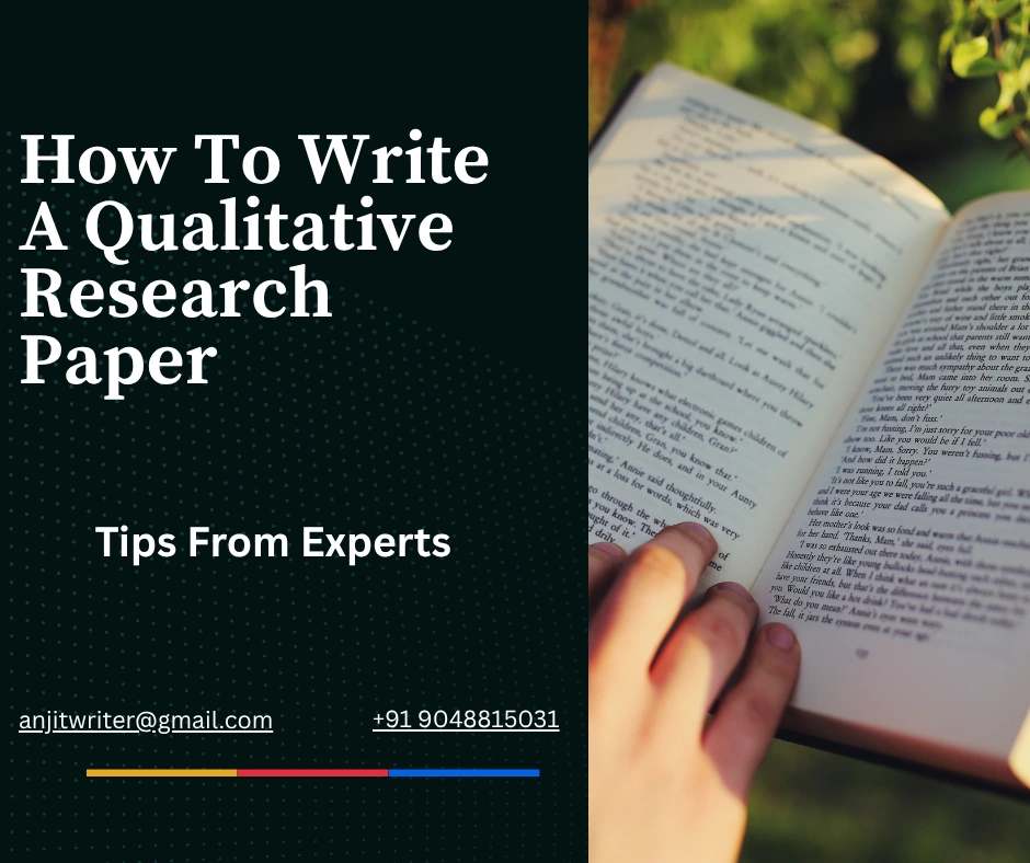 how to write a qualitative research paper