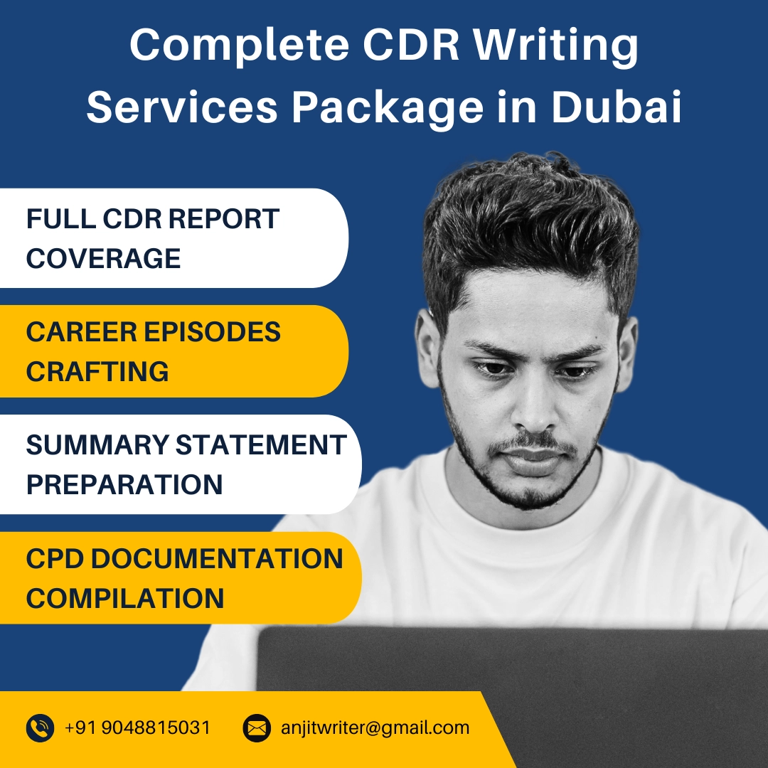 cdr writing help in uae