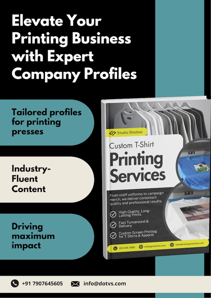 company profile for printing company