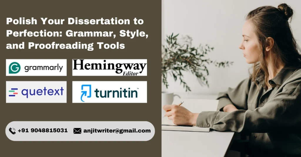 grammar, style and proofreading tools