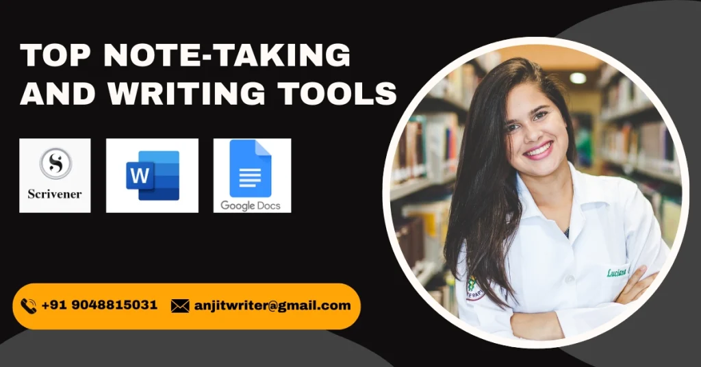 note taking and writing tools