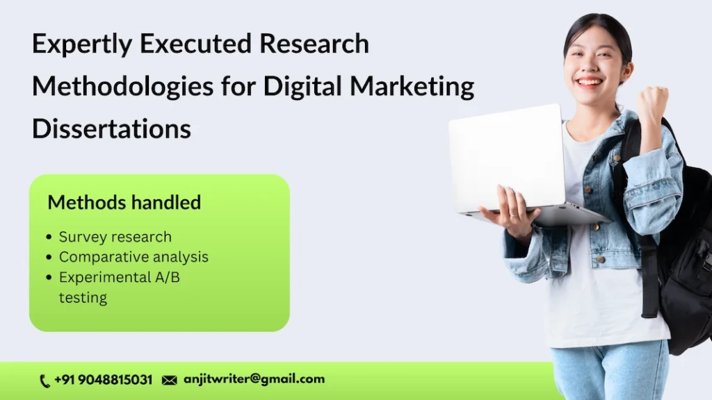 digital marketing dissertation writing services