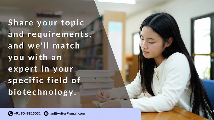 biotechnology research paper writer