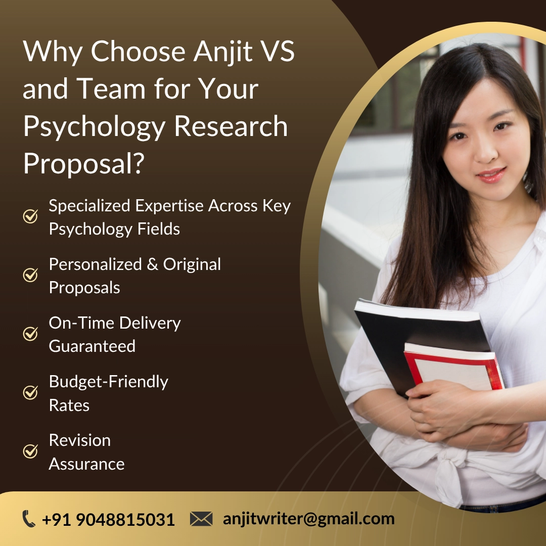 Psychology research proposal help