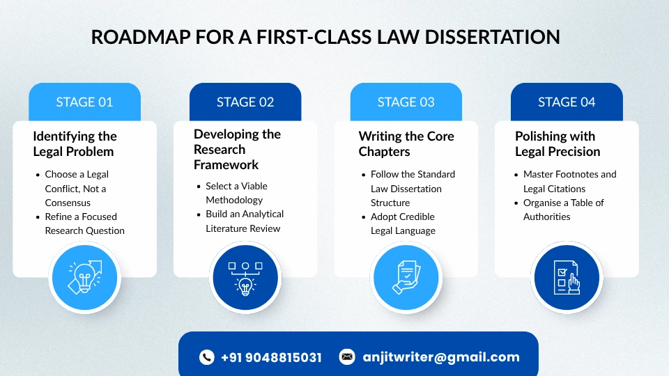 law dissertation writing process